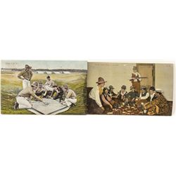 Mining Camp Dice and Card Games