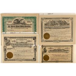 Group of 4 Denver Issued Certificates
