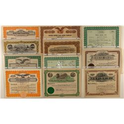 Group of 11 Colorado Stocks-Most Issued