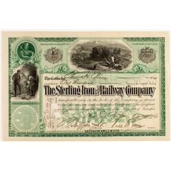 The Sterling Iron and Railway Company Stock