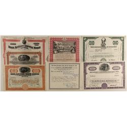 Group of Foreign Mining Stock Certificates