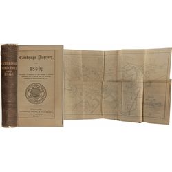 Cambridge, MA Directory and Almanac, 1860