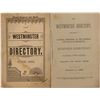 Image 1 : Westminster, MA Business Directory, 1881
