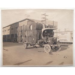 Truck Hauling Cotton Photograph