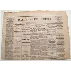 Daily Free Press, Bodie, California