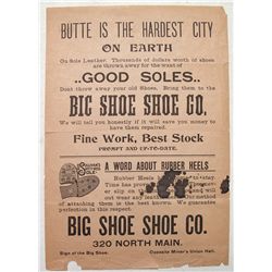  Big Shoe Shoe , Shoe Co. broadside