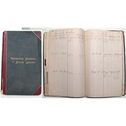 North Douglas Copper Stock Ledger