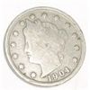 Image 1 : 1904 LIBERTY "V" NICKEL RED BOOK VALUE IS $10.00+ *NICE EARLY FINE GRADE*!!