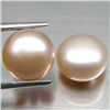 Image 1 : LOT OF 9.00 CTS OF PINK CHINESE FRESH WATER PEARLS - 2 PCS