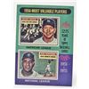 Image 1 : 1975 TOPPS 1956 MVP PLAYERS MICKEY MANTLE BASEBALL CARD
