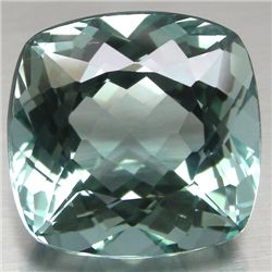 22.15 CT AQUAMARINE AFRICAN QUARTZ