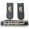 Image 1 : GERMAN NAZI ARMY GD CUFF TITLE AND SHOULDER BOARDS
