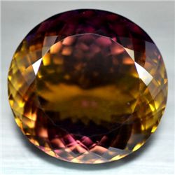 56.26 CT PURPLE AND GOLDEN BOLIVIAN AMETRINE