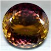 Image 1 : 56.26 CT PURPLE AND GOLDEN BOLIVIAN AMETRINE