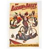 Image 1 : GERMAN BARNUM & BAILEY CIRCUS 8 X 10 GICLEE CANVAS PRINT