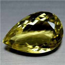 24.55 CT YELLOW AFRICAN QUARTZ