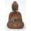 Image 2 : HAND CARVED JADE CHINESE PENDANT FIGURINE - BUDDHA