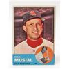 Image 1 : 1963 TOPPS #250 STAN MUSIAL CARDINALS BASEBALL CARD