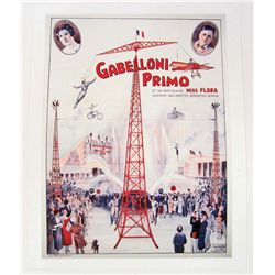 GABELLONI PRIMO CIRCUS 8 X 10 GICLEE CANVAS PRINT