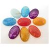 Image 1 : LOT OF 285.6 CTS DRAGON VEINS AGATE OVAL GEMSTONES 9 PCS
