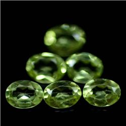 LOT OF 5.31 CTS OF GREEN PAKISTANI PERIDOTS - 37 PCS
