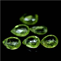 LOT OF 7.87 CTS OF GREEN PAKISTANI PERIDOTS - 8 PCS