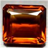 Image 1 : 30.85 CT GOLDEN ORANGE BRAZILIAN CITRINE