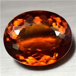 32.53 CT GOLDEN ORANGE BRAZILIAN CITRINE