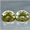 Image 1 : LOT OF 6.91 CT YELLOW AFRICAN QUARTZ - 2 PCS