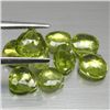 Image 1 : LOT OF 7.78 CTS GREEN PAKISTANI PERIDOTS - 9 PCS
