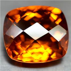 24.84 CT GOLDEN ORANGE BRAZILIAN CITRINE