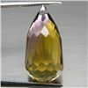 Image 1 : 13.13 CT PURPLE & GOLDEN BOLIVIAN AMETRINE