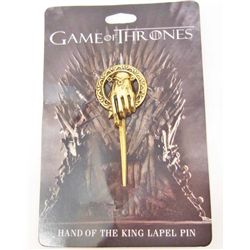 GAME OF THRONES 'HAND OF THE KING' BROACH PIN