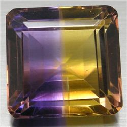 11.33 CT PURPLE & GOLDEN BOLIVIAN AMETRINE EMERALD