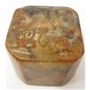 Image 1 : HAND CARVED JADE CHINESE SEAL STAMP - DRAGON