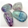 Image 1 : LOT OF 384.5 CTS CHINESE FLUORITE TUMBLED 4 PCS