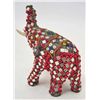 Image 2 : VINTAGE MOSAIC ELEPHANT FIGURINE