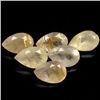 Image 1 : LOT OF 9.13 CTS OF WHITE & GOLDEN RUTILE AFRICAN QUARTZ