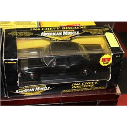 DIE CAST 1966 CHEVY BISCAYNE - AMERICAN MUSCLE