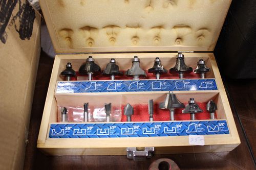 MASTERCRAFT ROUTER BIT SET