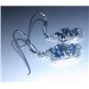 Image 2 : 5.460g Earring of Amethyst and CZ Sterling 925 Silver