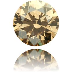 IGITL Cert. 0.15 CTW Round Diamond, Brown