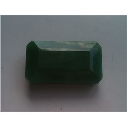 Natural African Emerald Beryl 49.60 Ct Rectangular Cut Stone