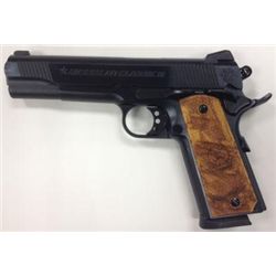 AC45G2 GOV II 1911 BLUE 45ACP 8+1 NOVAK REAR SGT/CHECK WOOD GRIP 45 ACP UPC: 094922796424