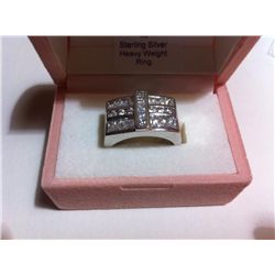 Heavy Weight Sterling Silver Ring-R-#48