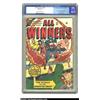 Image 1 : All Winners Comics #21 (Timely, 1947) CGC VF- 7.5 Off-white to white pages. Captain America and frie