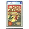Image 1 : Blonde Phantom #20 (Timely, 1948) CGC VF 8.0 Cream to off-white pages. Blonde Phantom's about to lea