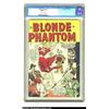 Image 1 : Blonde Phantom #21 (Timely, 1949) CGC FN/VF 7.0 Cream to off-white pages. These late-'40s Timelys ar