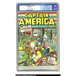 Captain America Comics #1 Kansas City pedigree (Timely, 1941) CGC VF/NM 9.0 Cream to off-white pages