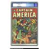 Image 1 : Captain America Comics #15 (Timely, 1942) CGC FN+ 6.5 Cream to off-white pages. Cap and Bucky enter.